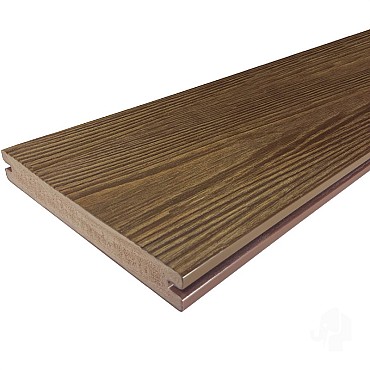 Eva-Last Driftwood Brown FSC Apex decking clip 24x190x5000mm houtnerf bc