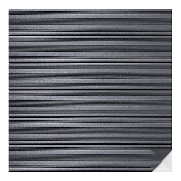 WPC-antraciet FSC tuintegel 6/3L 21mm 50x900x900mm semi-ribbel bc