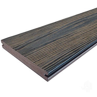 Eva-Last Driftwood Dark FSC Apex decking clip 24x190x3000mm houtnerf bc