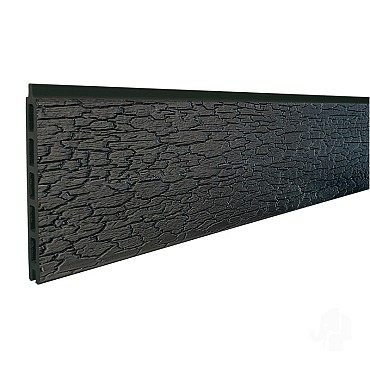 Elephant lamel Mix&Match co-ex houtcomposiet FSC 20x141x1800mm (2 stuks) Shou Sugi Ban zwart