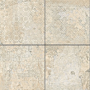 Cerasun Catania Decor Beige 60x60x4 cm