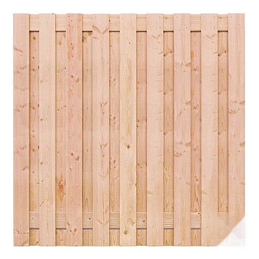 Elephant rechte schutting XL Douglas 200x200 cm