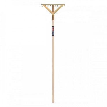 Asfalthark - 14 tanden - Versterkt - Gesmeed staal - Essenhouten steel - 160 cm