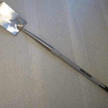Spade met hals blank geslepen