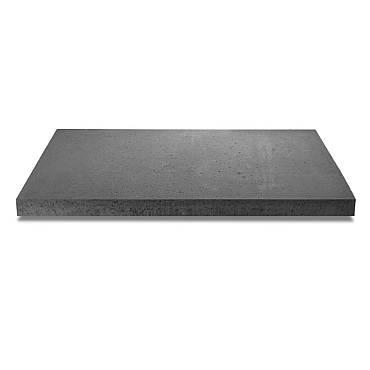 Oudhollandsche tegel, gewapend  200x100x10 Antraciet