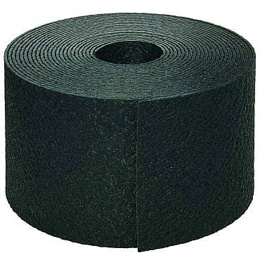 Recy-Edge borderrand 12x0.3 cm, rol á 10 m - zwart