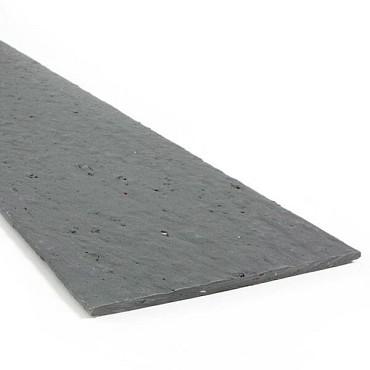 Recy-Board borderrand 12x1x120 cm - grijs (5 stuks)