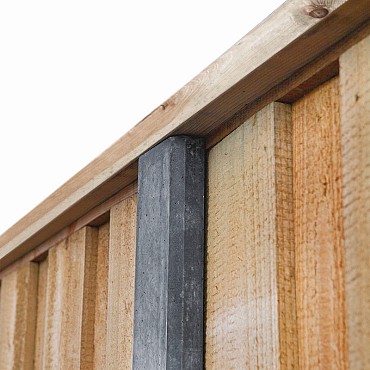 Verbindingsbalk (geïmpregneerd) voor betonsleufpaal 3,5x11,5x400 cm
