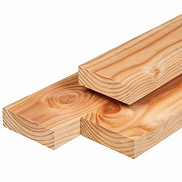 Lariks/Douglas ligger gedroogd 4,5x14,5x300cm geschaafd