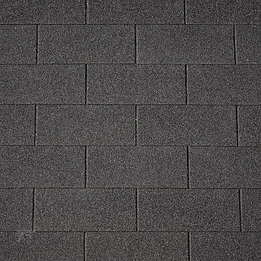 Dakshingles recht Zwart 3 m²