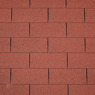 Dakshingles recht Rood 3 m²