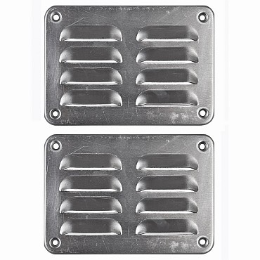 Blokhutaccessoires Ventilatierooster (set van 2 stuks)