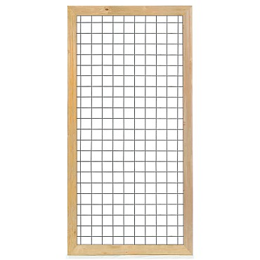 Gaaselement met kader 44x68/robuust geïmpregneerd 180x90 cm