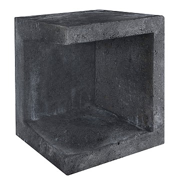 U-Element Hoek 40x40x50 cm Zwart