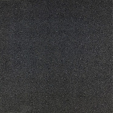 Rubbertegel 50x50x4,5 cm Zwart
