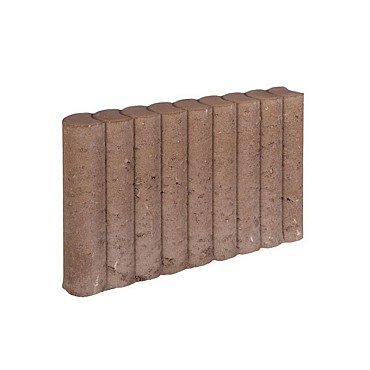 Rondo Palissadeband 8x35x50 cm Bruin