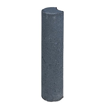 Palissaden Ø8x35 cm Zwart