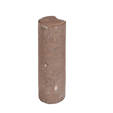 Palissaden Ø8x25 cm Bruin