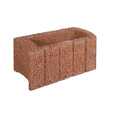 Ovalflor 40x21x20 cm Bruin