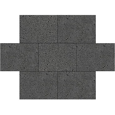 Oud Hollandse tegel 40x60x5 cm Antraciet