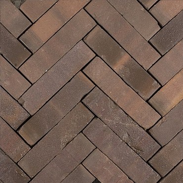 Gebakken Waalformaat 5x20x6 cm Peel getrommeld