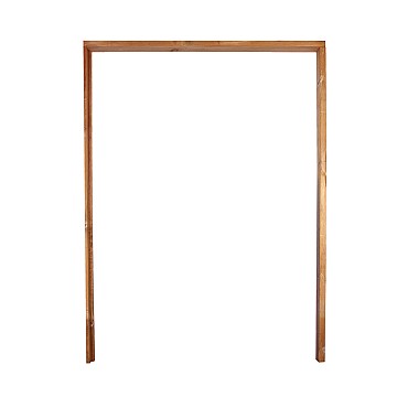 Hardhouten Deurkozijn met aanslagligger 210x90-150 cm