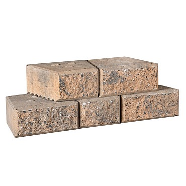 Crack & Stack 15/23x20x10 cm Bruin/Zwart