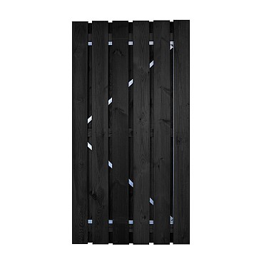 Arizona Deur met verstelbaar zwart stalen frame 100x195 cm