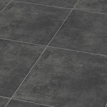 Keramische tegel Betonoptik Dark 80x80x3 cm
