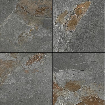 Keramische tegel Varese Antracite Tre 40x80x3 cm