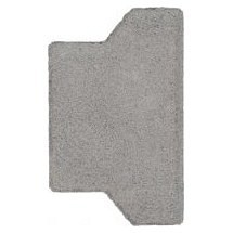 H-verbandsteen 8cm half grijs S-top