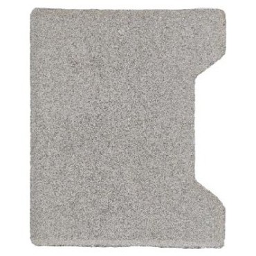 H-verbandsteen 8cm begin steen grijs S-top