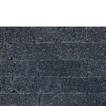 Rockwall 11x13x32 cm Antraciet - getrommeld