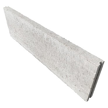 Betonband 6x40x100 cm grijs