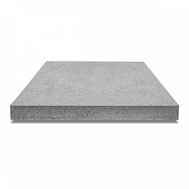 Oudhollandsche tegel, gewapend  100x100x10 Grijs