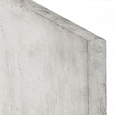 Berton©-onderplaat wit/grijs H24xD3,5xL184 cm