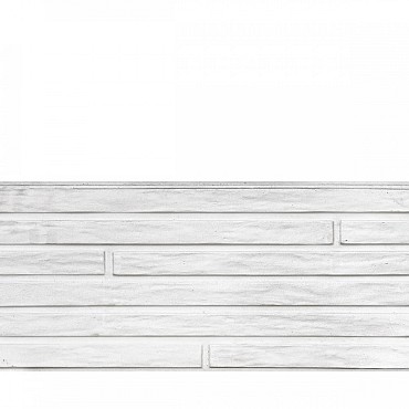 Berton©-motiefplaat wit/grijs H36xD3,5xL184 cm Lungo