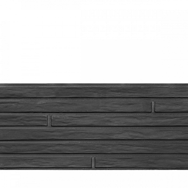 Berton©-motiefplaat antraciet gecoat H36xD3,5xL184 cm Lungo