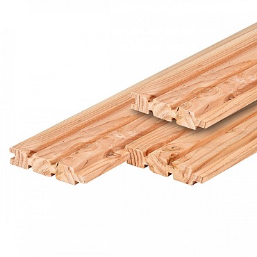 Douglas tripleprofiel, gedroogd 2,8x14,5x224 cm