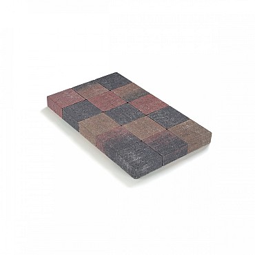 Kassei in-Line getrommeld 15x15x6 Herfst