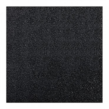Rubber tegel 50x50x2.5 cm Zwart