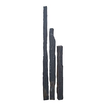 Monolith Black Pillars 150x8-15x8x10 cm