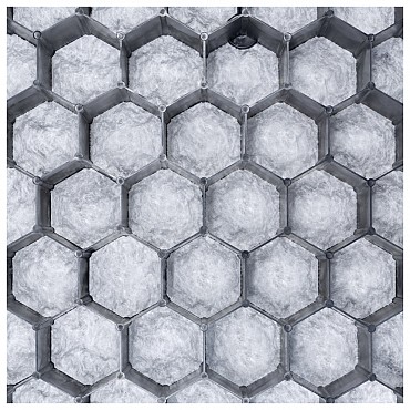 Coeck Grindstabilisatiemat 4 cm Zwart 116x160x4 cm