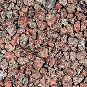 Granietsplit rose/rood 8-16 mm (Granito Rosso) (20 kg)