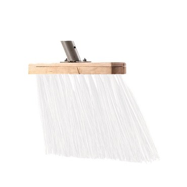 Bedrijfsbezem - Gootbezem - Nylon - Zonder steel - 30 centimeter