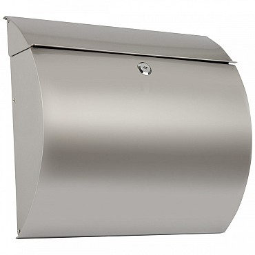 Brievenbus rvs aura