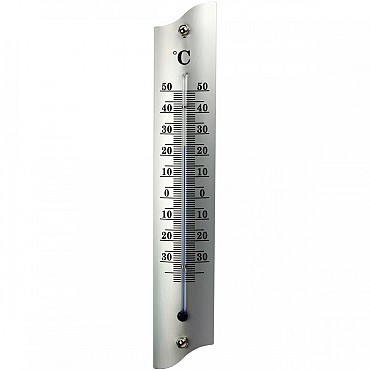 Thermometer metaal 22cm