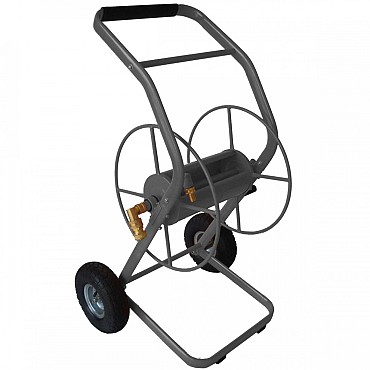Slangenwagen professioneel - massieve PU banden - 50m - 3/4
