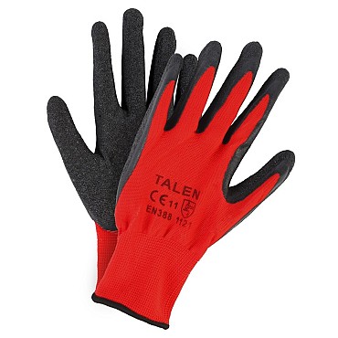 Werkhandschoenen - Rood - Nylon - Maat XL