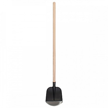 Schepbats - Maat 2 - Gehard staal - Essenhouten steel - 130 cm